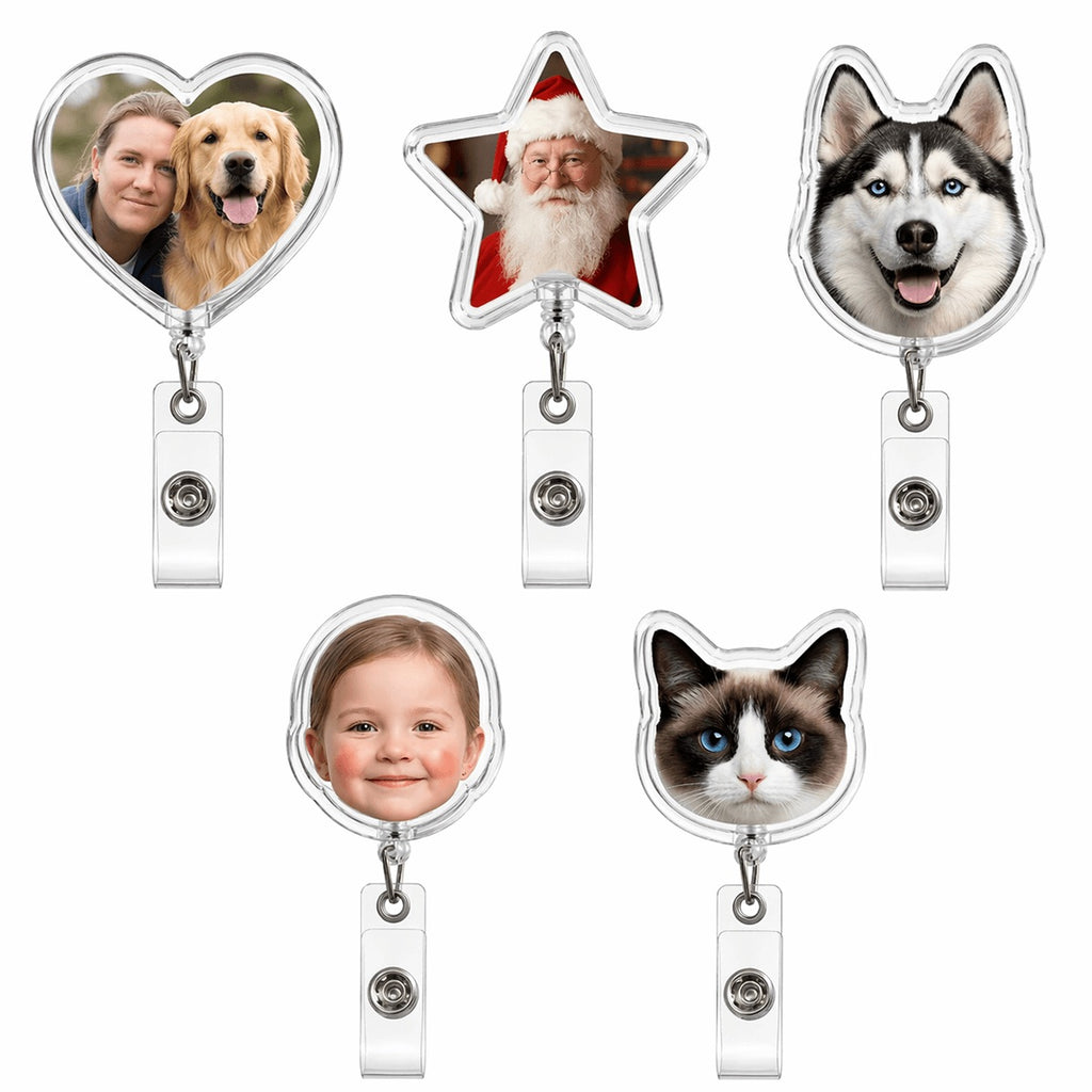 Customized Acrylic Badge Reel