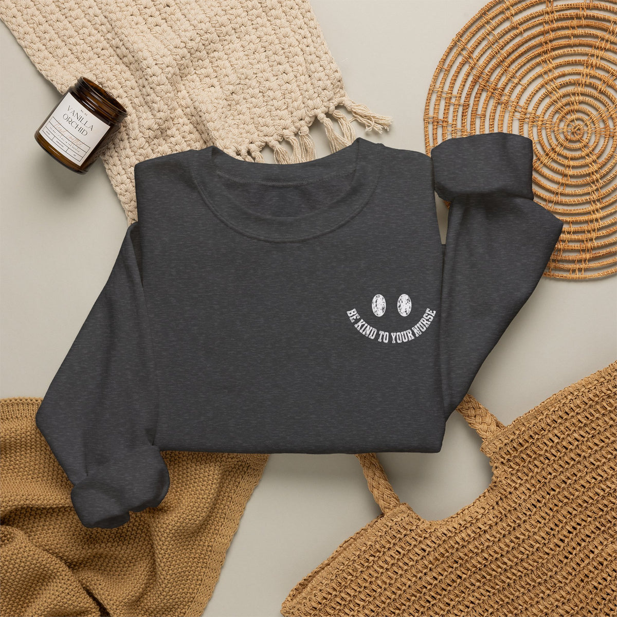Emergency Nurse Sweatshirt | Be Kind to Your Nurse Crewneck | ER Nurse Gift | Nursing Sweatshirt
