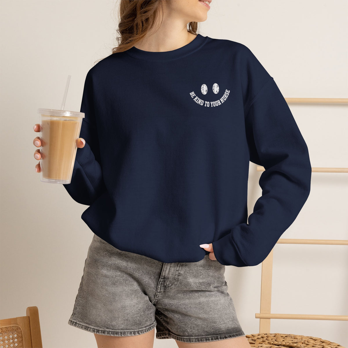 Emergency Nurse Sweatshirt | Be Kind to Your Nurse Crewneck | ER Nurse Gift | Nursing Sweatshirt