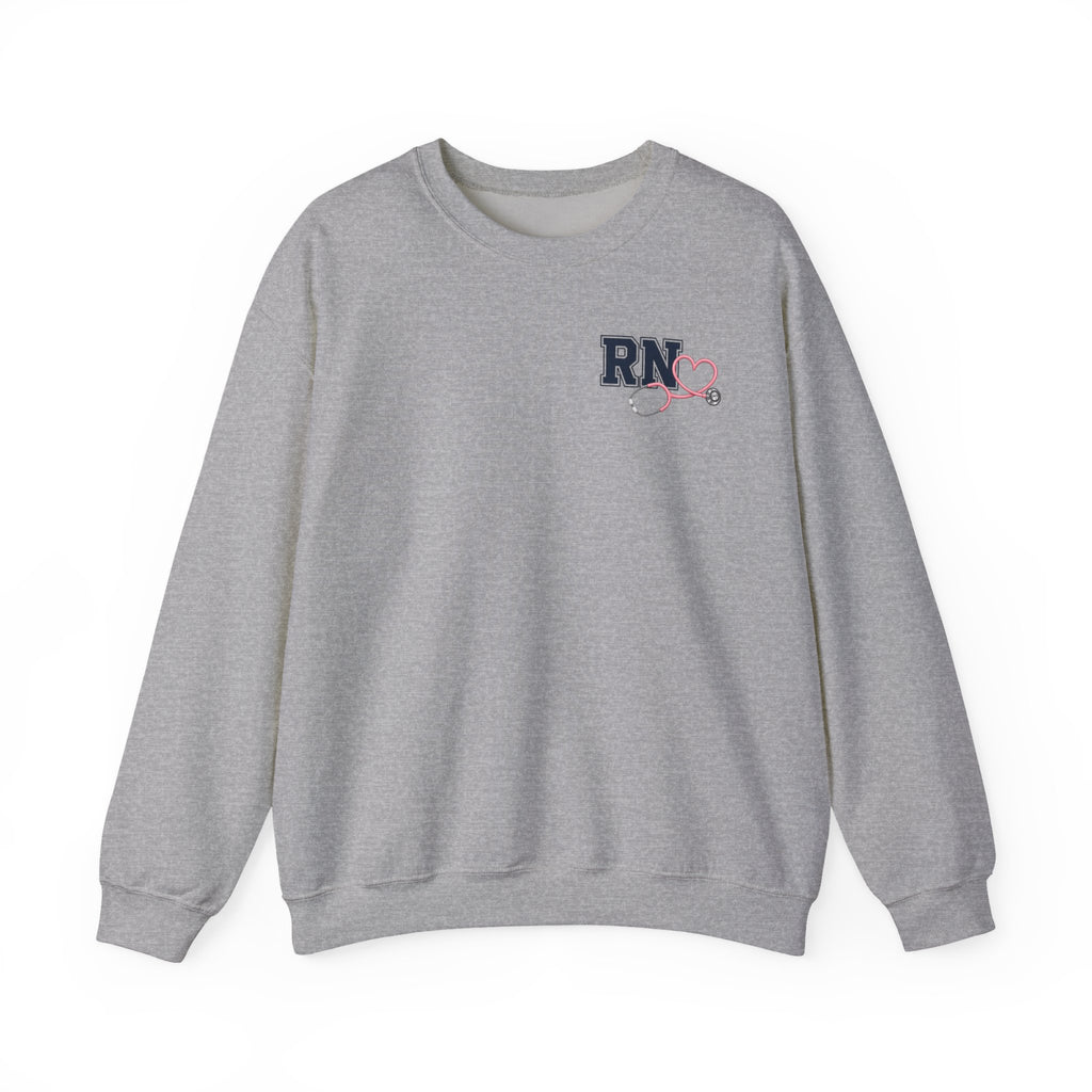 Heart Stethoscope ED Nurse Sweatshirt