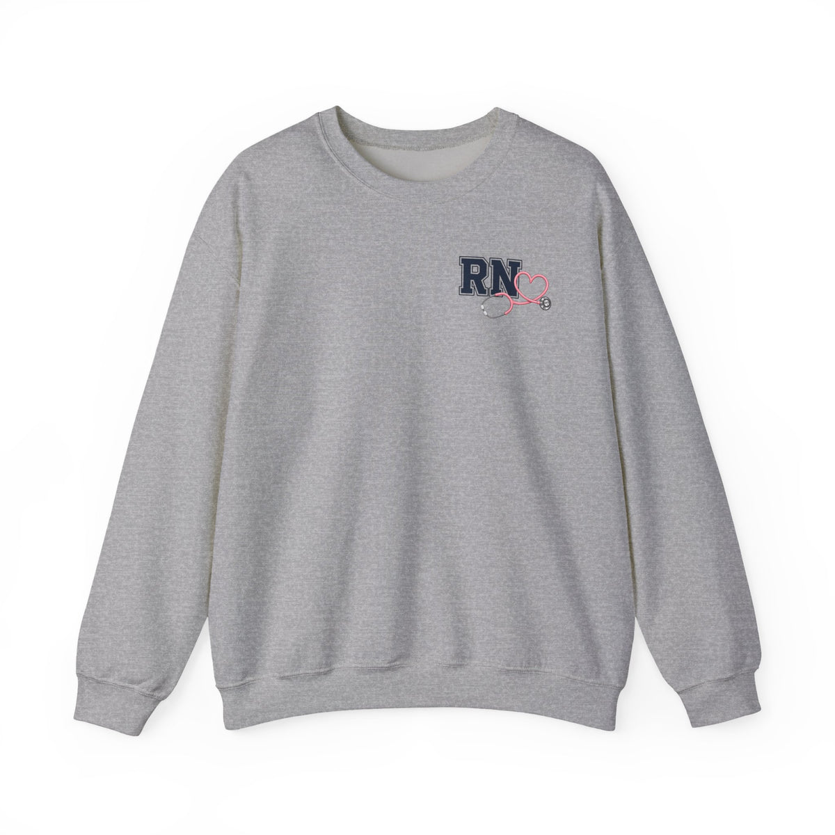 Heart Stethoscope ED Nurse Sweatshirt