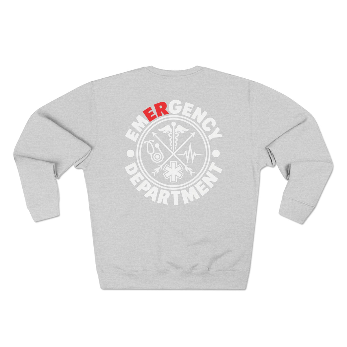 Emergency Department | EMS Medical Emblem Crewneck Sweatshirt
