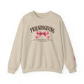 ￼Friendsgiving Girls Trip 2026 Crewneck Sweatshirt | Thankful for the Girls Thanksgiving Sweatshirt