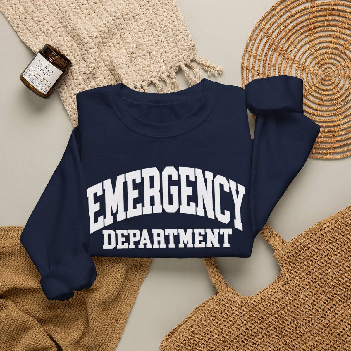 🚑EMERGENCY DEPARTMENT CREWNECK