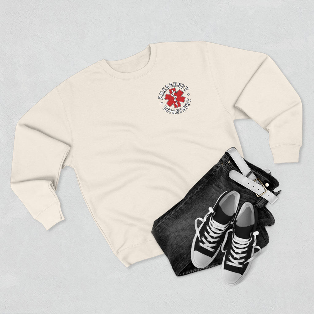 Emergency Department | EMS Medical Emblem Crewneck Sweatshirt