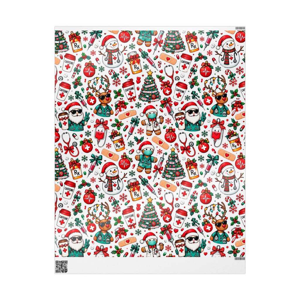 Healthcare Christmas Wrapping Paper 🎄🩺