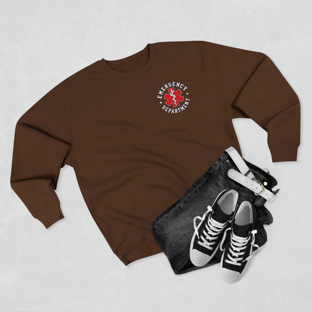 Emergency Department | EMS Medical Emblem Crewneck Sweatshirt