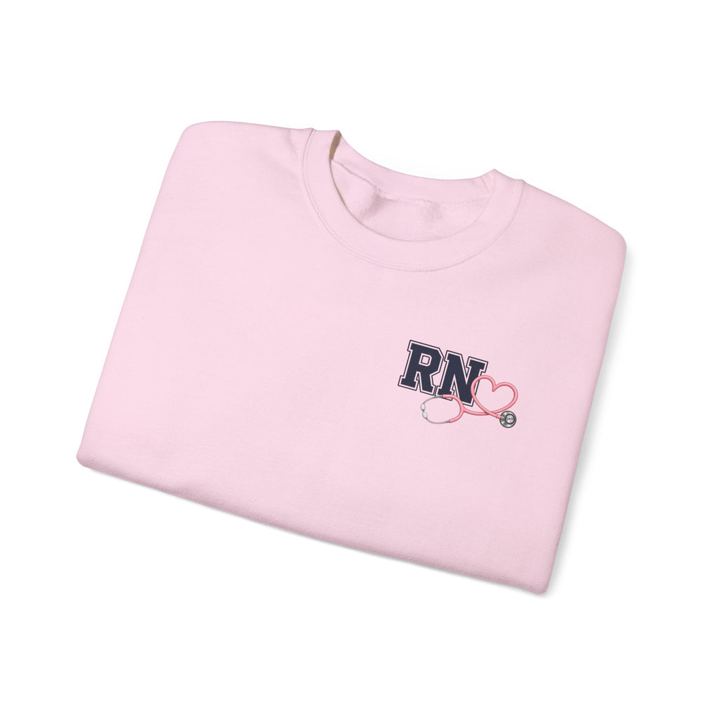 Heart Stethoscope ED Nurse Sweatshirt