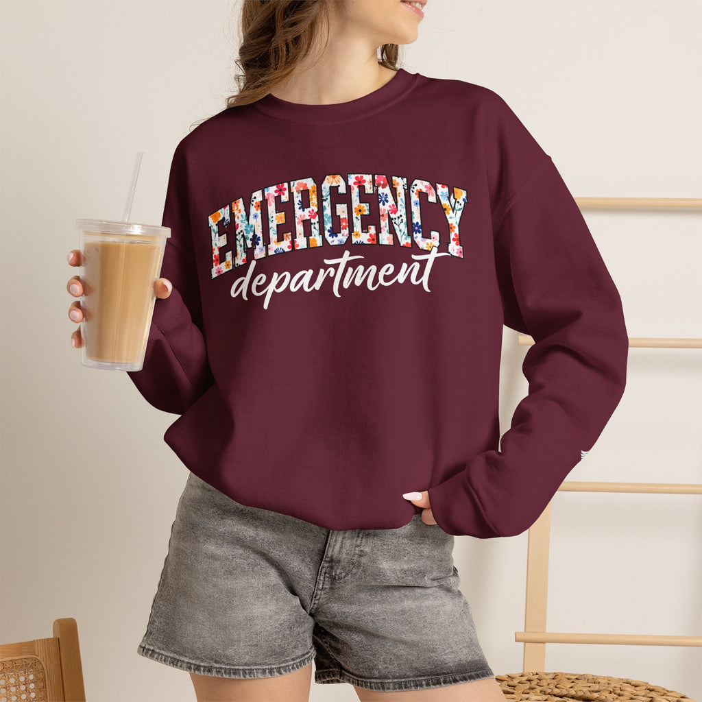 🌺EMERGENCY Department Crewneck