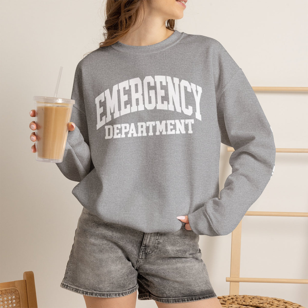 🚑EMERGENCY DEPARTMENT CREWNECK