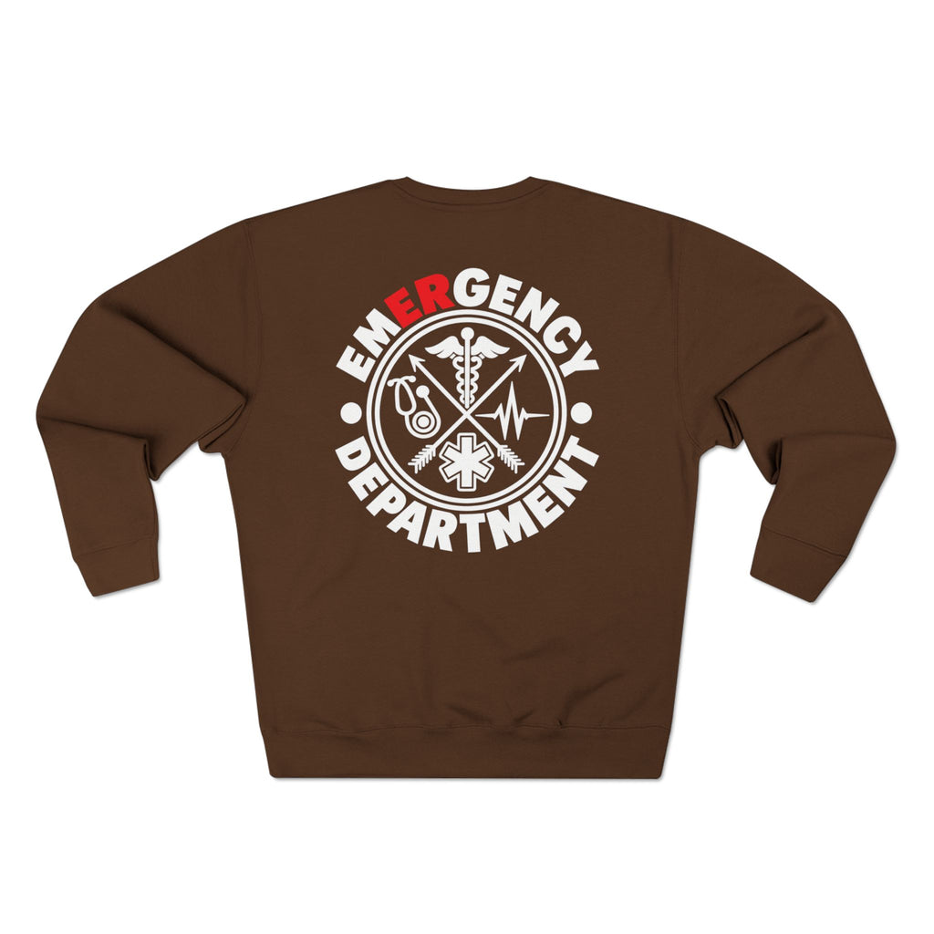Emergency Department | EMS Medical Emblem Crewneck Sweatshirt