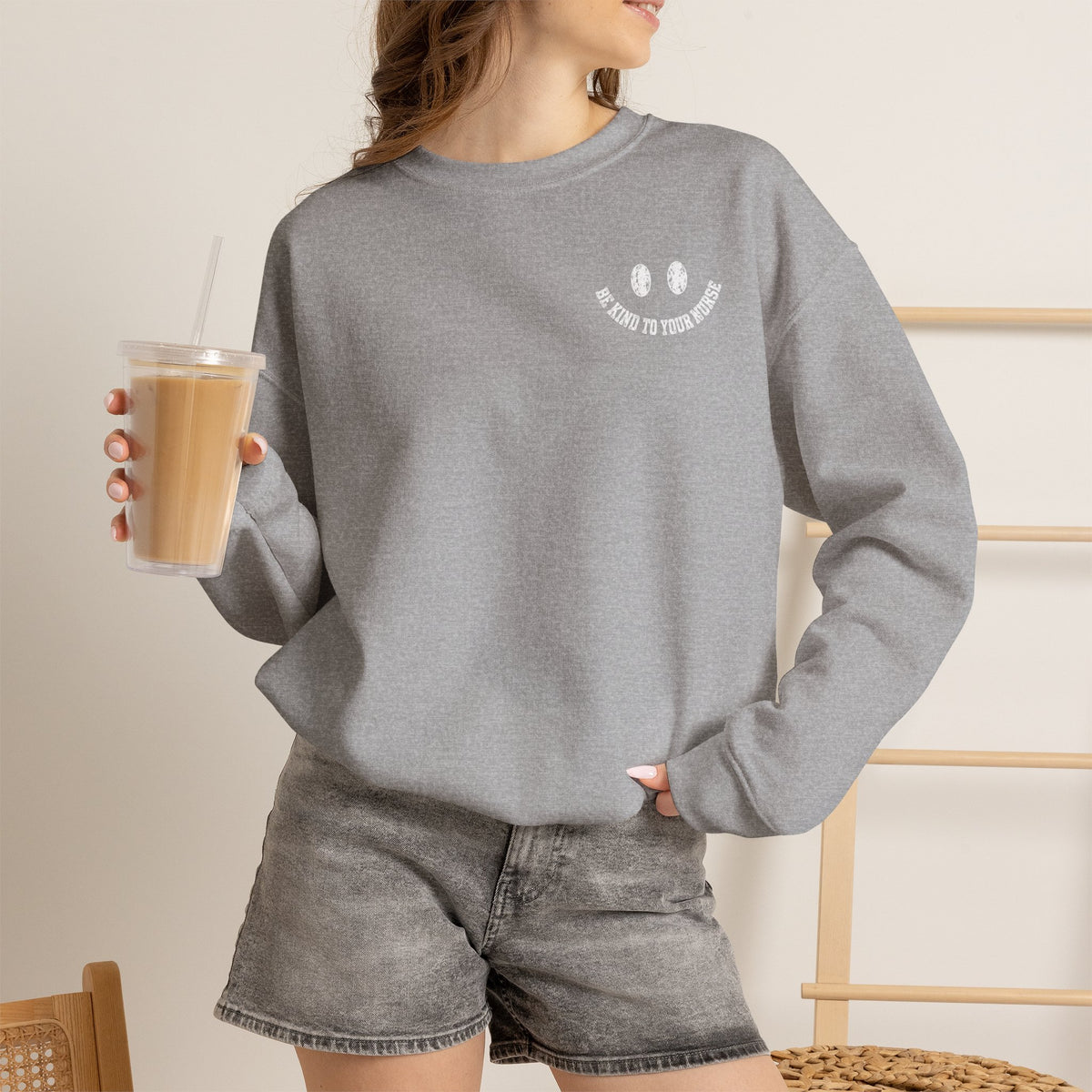 Emergency Nurse Sweatshirt | Be Kind to Your Nurse Crewneck | ER Nurse Gift | Nursing Sweatshirt