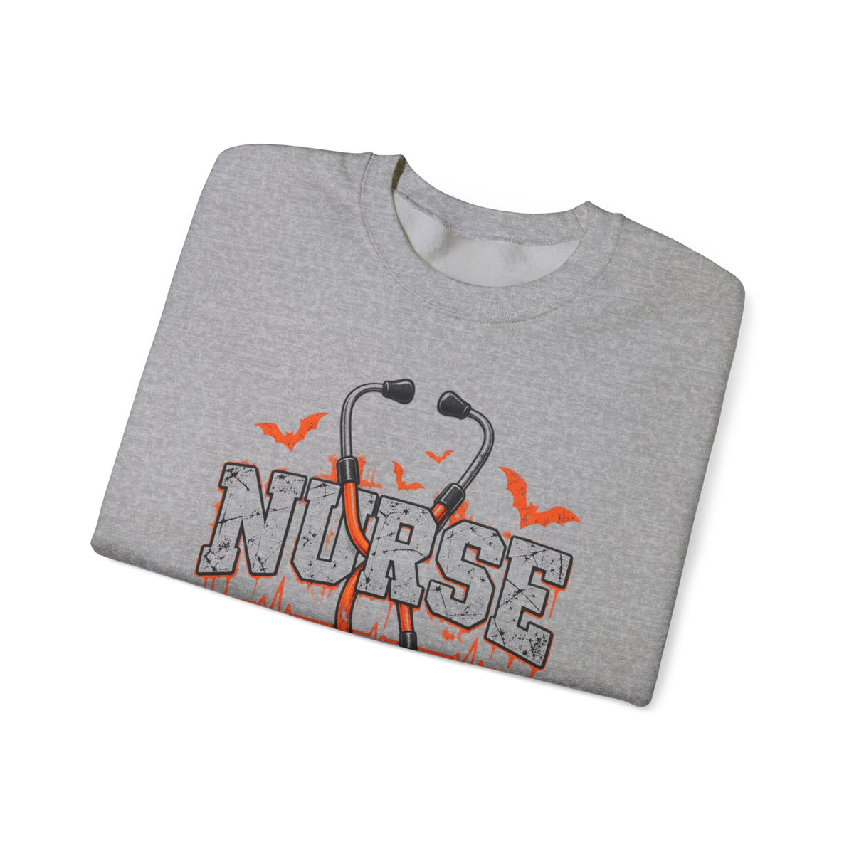 Halloween Nurse Sweatshirt / Stethoscope