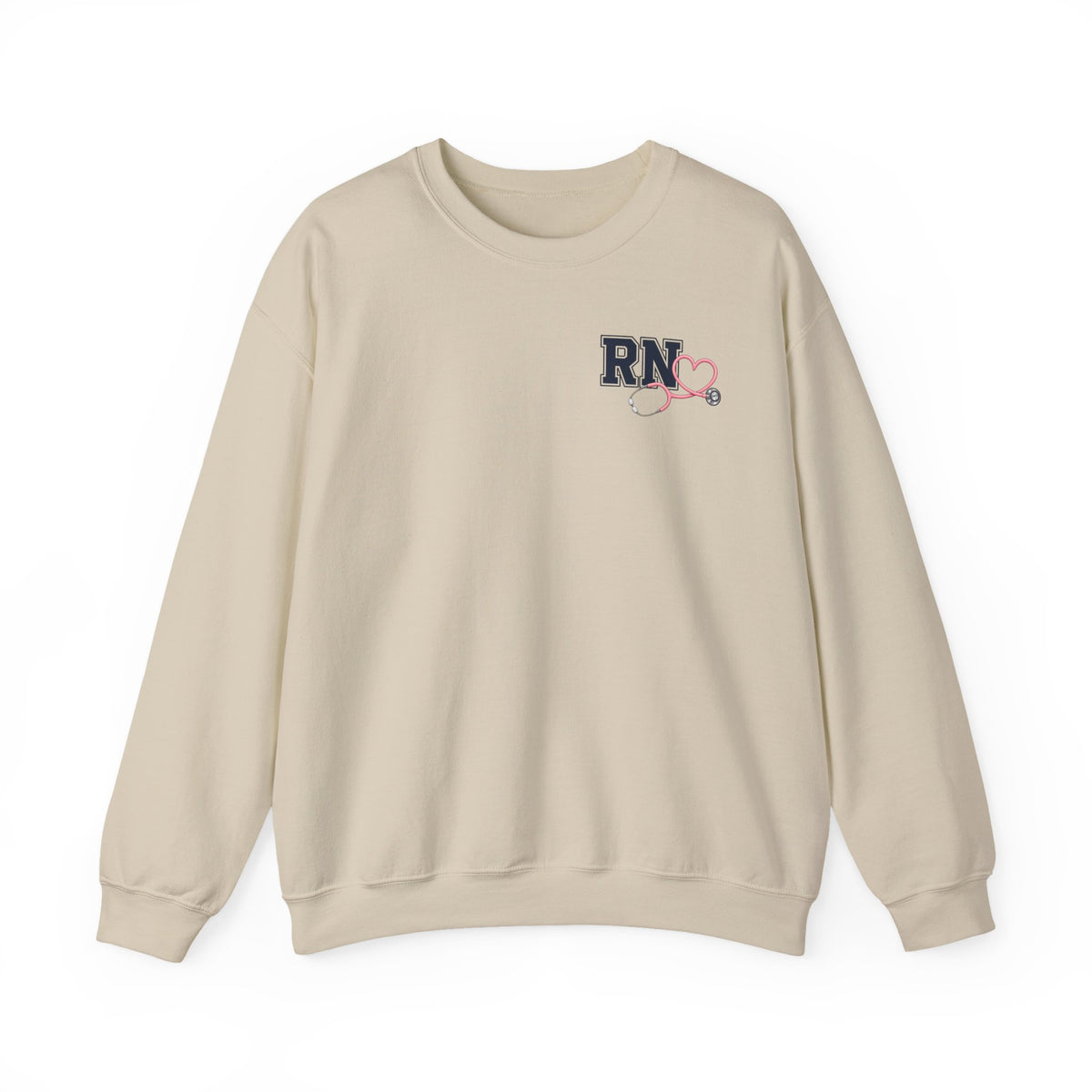 Heart Stethoscope ED Nurse Sweatshirt