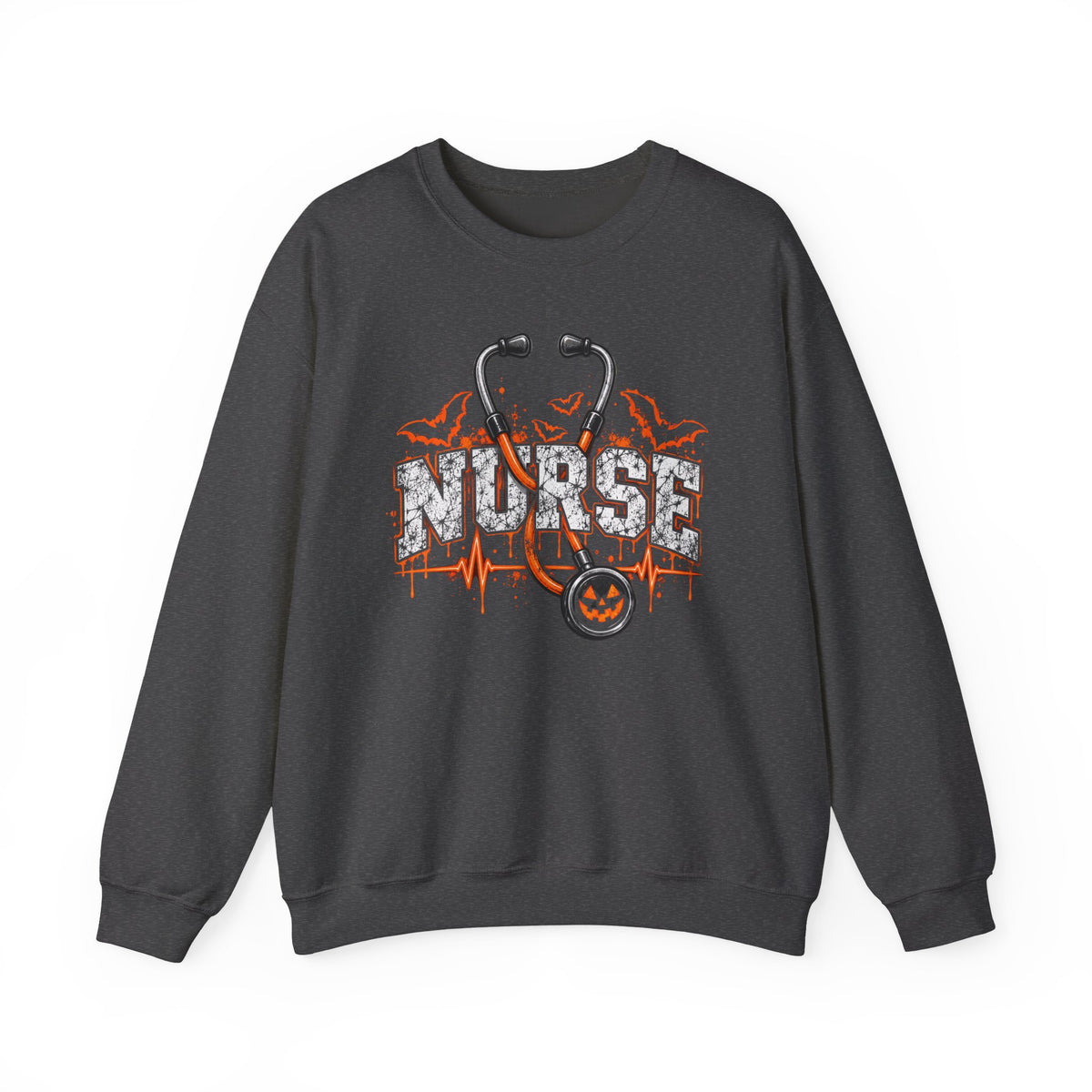 Halloween Nurse Sweatshirt / Stethoscope