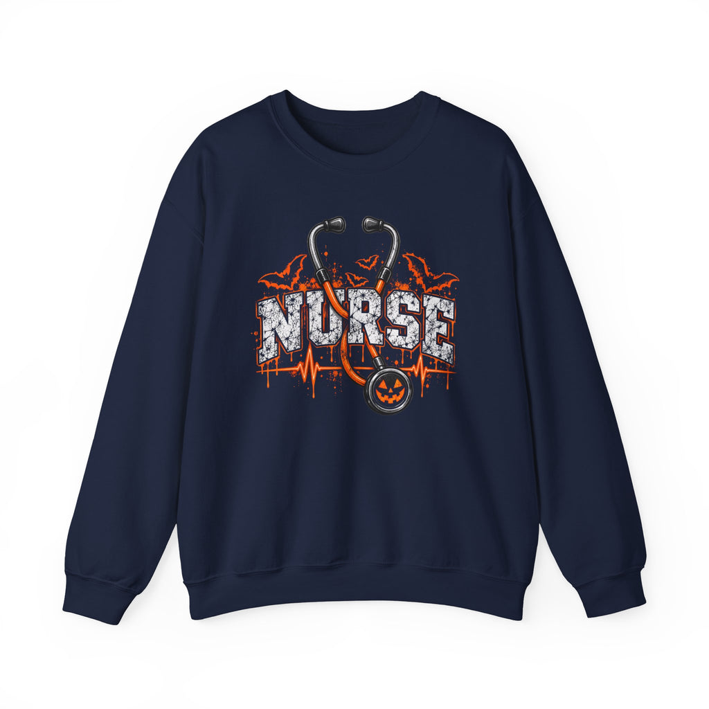 Halloween Nurse Sweatshirt / Stethoscope