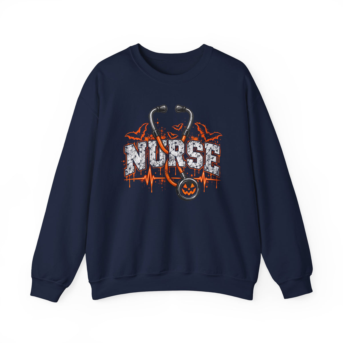 Halloween Nurse Sweatshirt / Stethoscope
