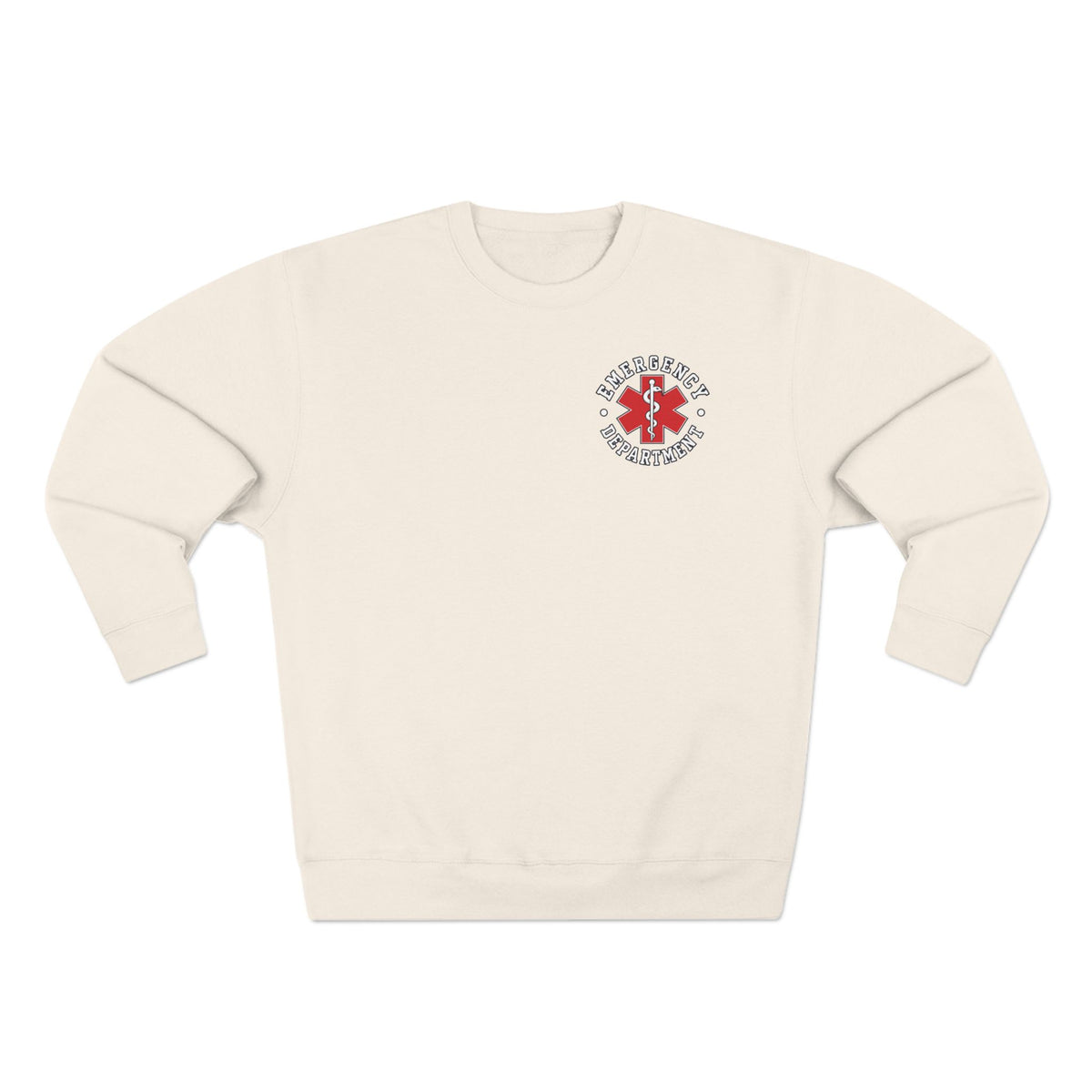 Emergency Department | EMS Medical Emblem Crewneck Sweatshirt