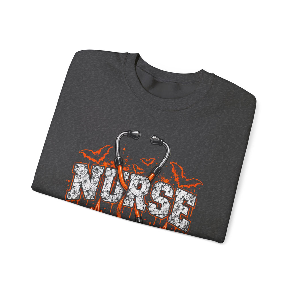 Halloween Nurse Sweatshirt / Stethoscope