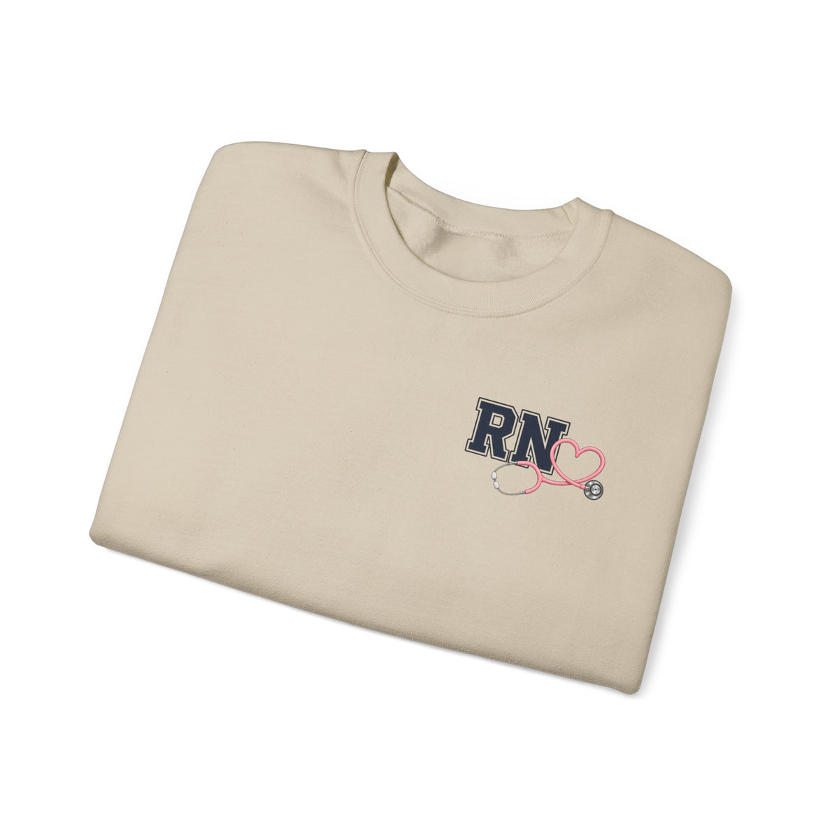 Heart Stethoscope ED Nurse Sweatshirt