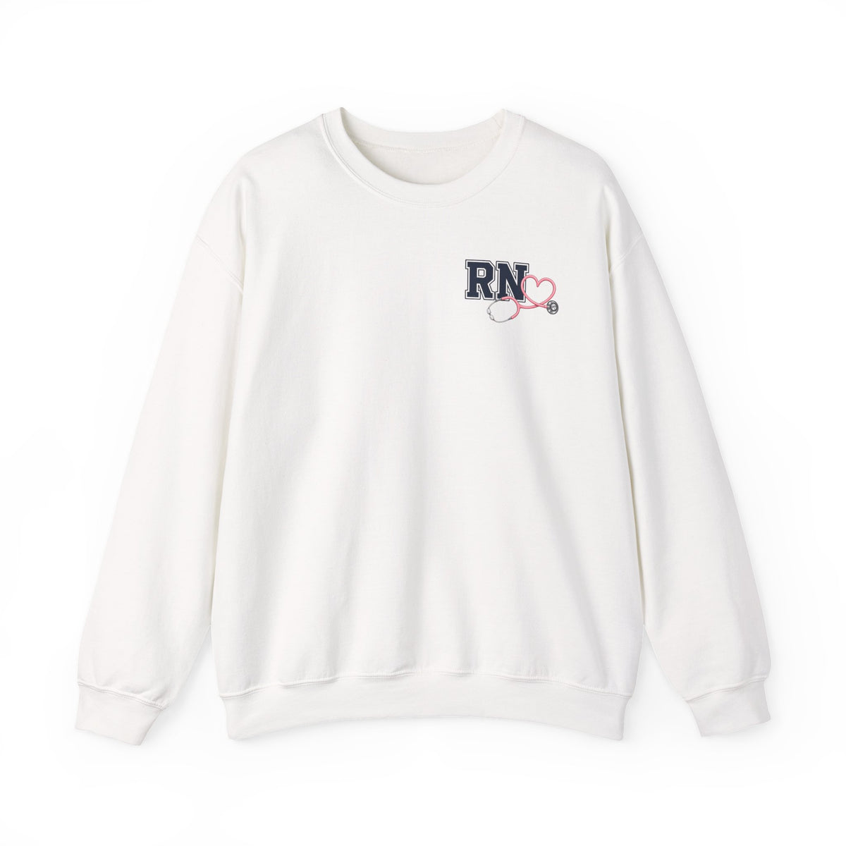Heart Stethoscope ED Nurse Sweatshirt