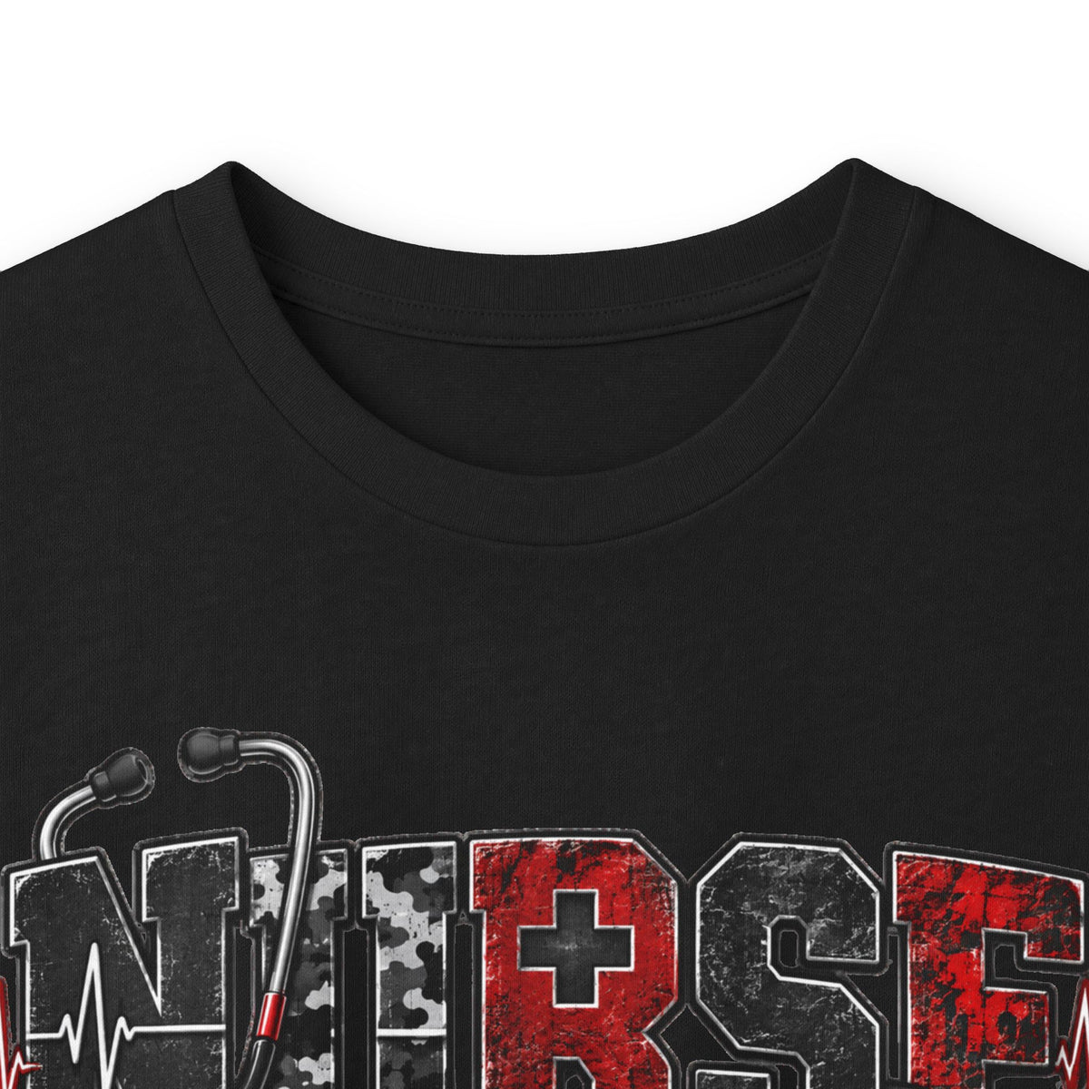 Nurse Stethoscope Long Sleeve Tee