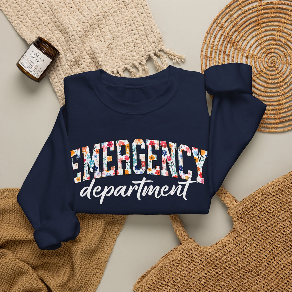 🌺EMERGENCY Department Crewneck