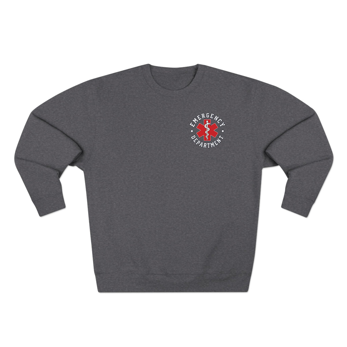 Emergency Department | EMS Medical Emblem Crewneck Sweatshirt