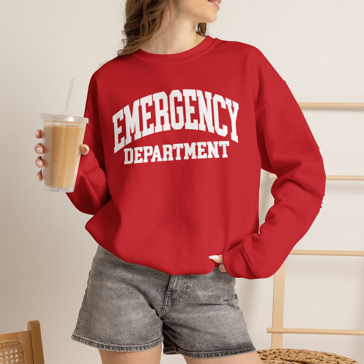 🚑EMERGENCY DEPARTMENT CREWNECK
