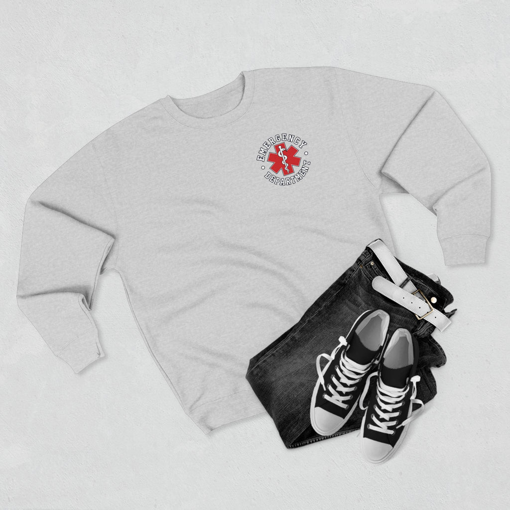 Emergency Department | EMS Medical Emblem Crewneck Sweatshirt