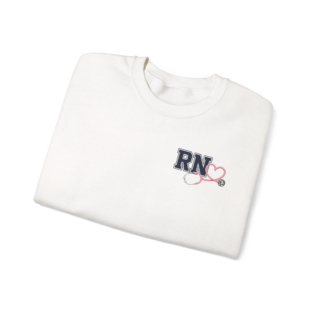 Heart Stethoscope ED Nurse Sweatshirt