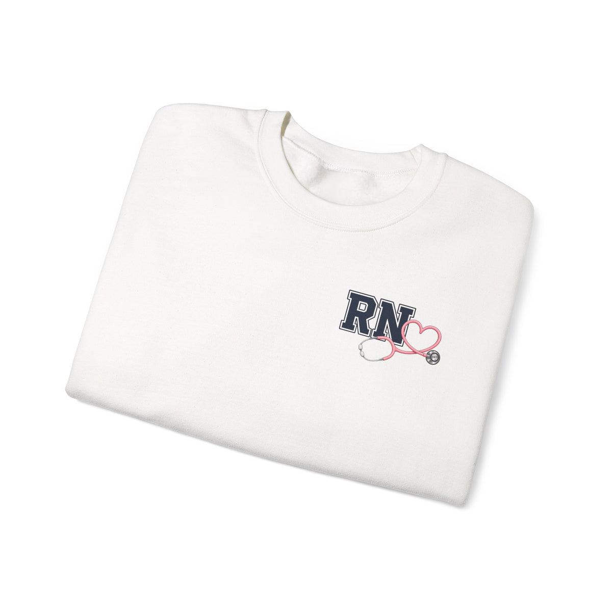 Heart Stethoscope ED Nurse Sweatshirt