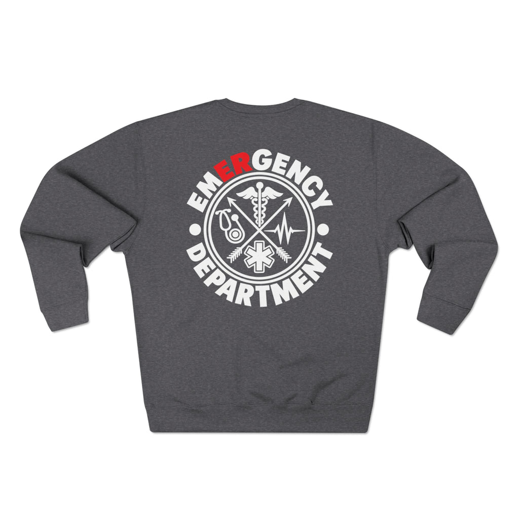 Emergency Department | EMS Medical Emblem Crewneck Sweatshirt
