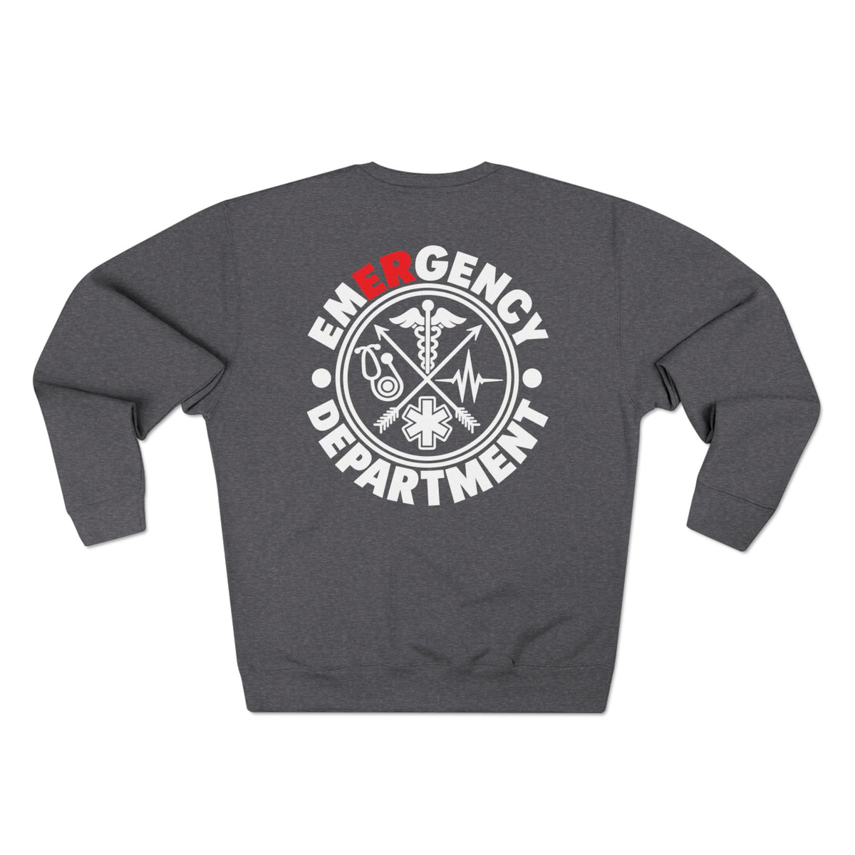 Emergency Department | EMS Medical Emblem Crewneck Sweatshirt