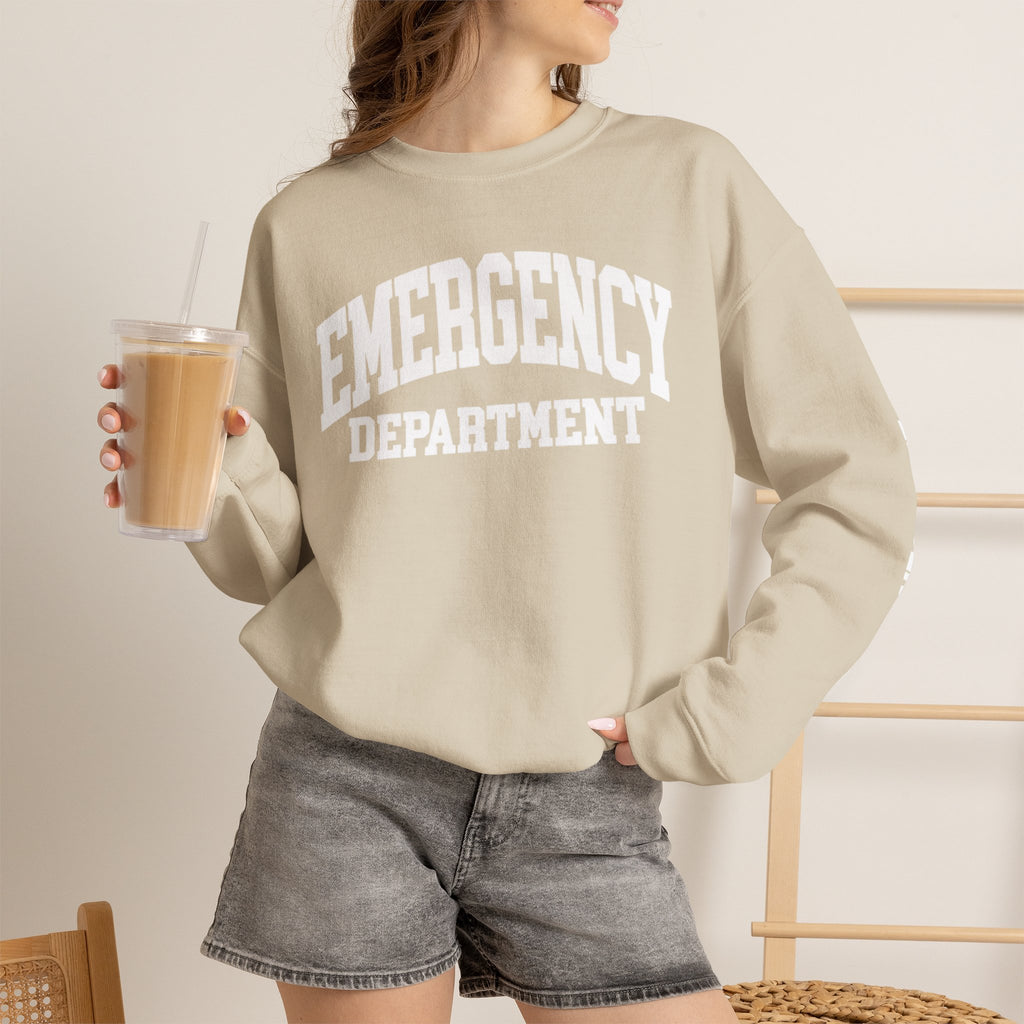 🚑EMERGENCY DEPARTMENT CREWNECK
