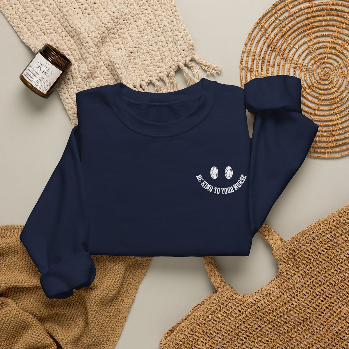 Emergency Nurse Sweatshirt | Be Kind to Your Nurse Crewneck | ER Nurse Gift | Nursing Sweatshirt