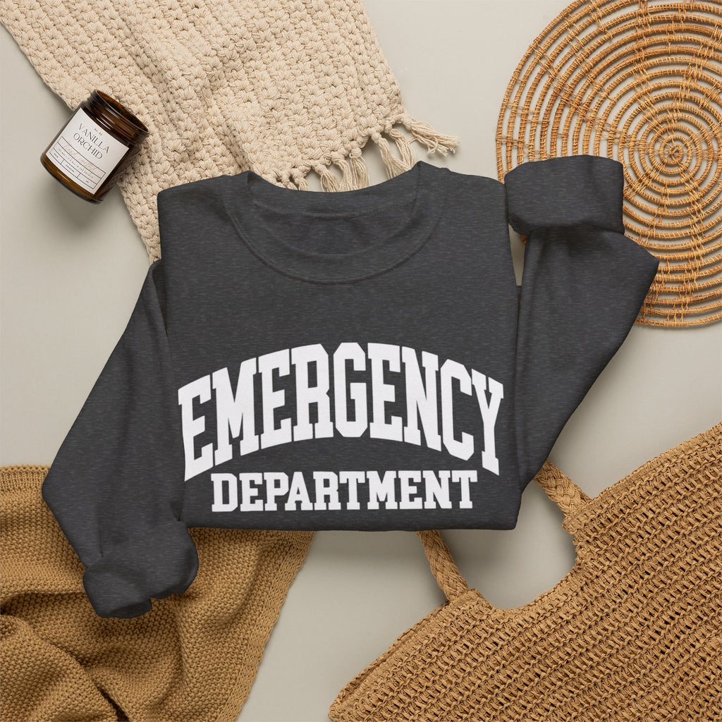 🚑EMERGENCY DEPARTMENT CREWNECK