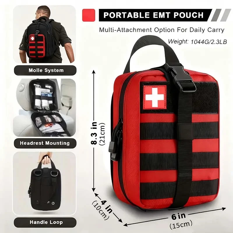 Portable Emergency First Aid Kit