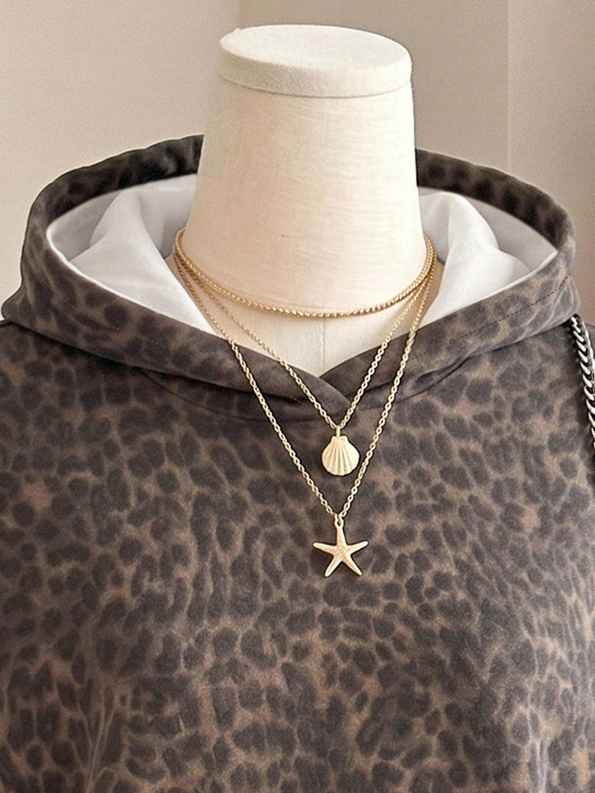 Women's Leopard Print Hooded Sweatshirt🐆