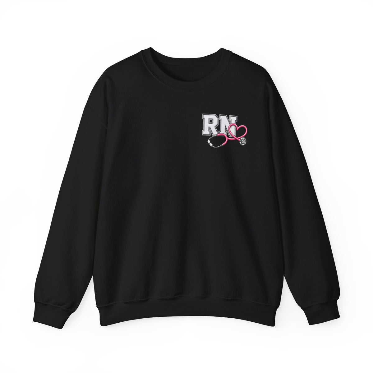 Heart Stethoscope ED Nurse Sweatshirt