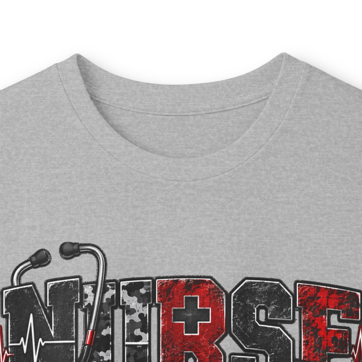 Nurse Stethoscope Long Sleeve Tee