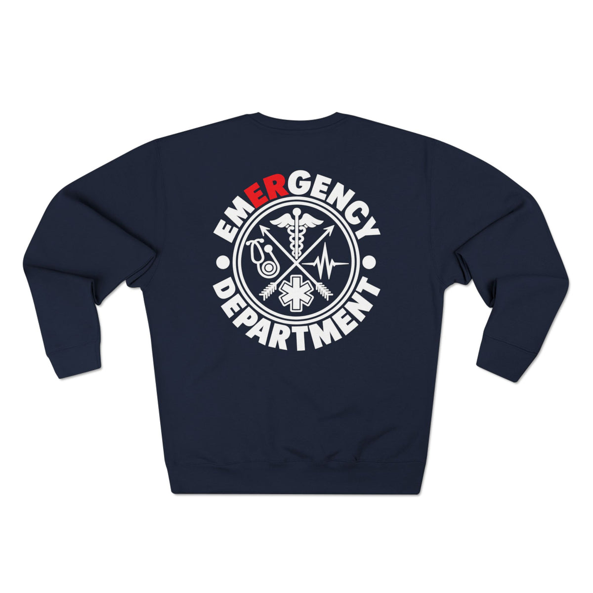 Emergency Department | EMS Medical Emblem Crewneck Sweatshirt