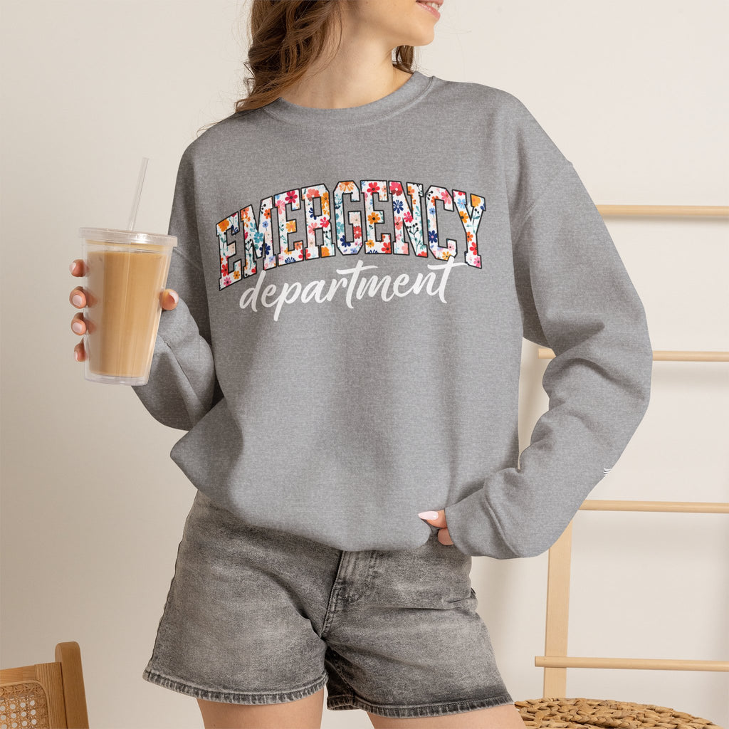 🌺EMERGENCY Department Crewneck
