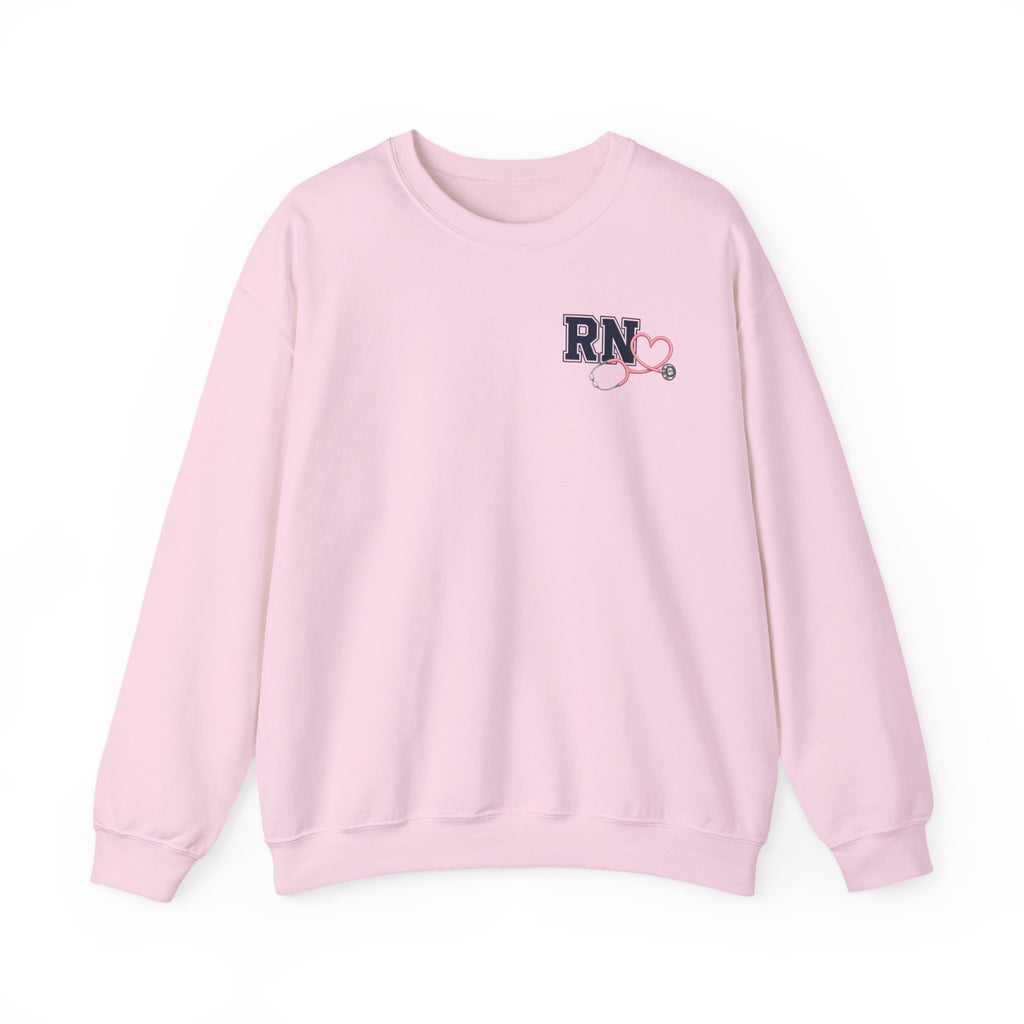 Heart Stethoscope ED Nurse Sweatshirt