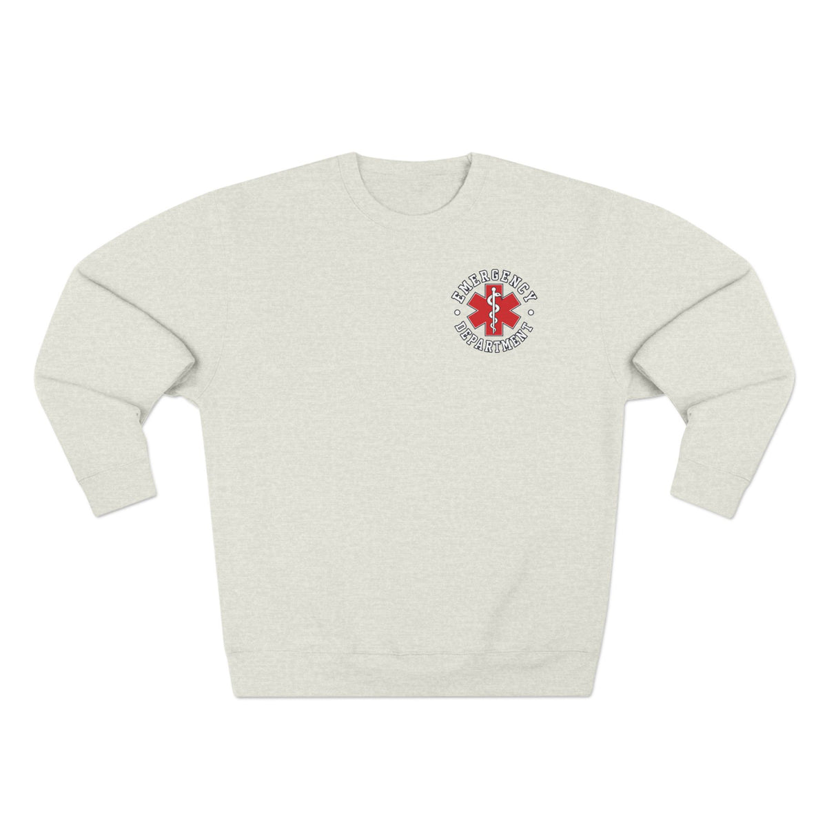 Emergency Department | EMS Medical Emblem Crewneck Sweatshirt