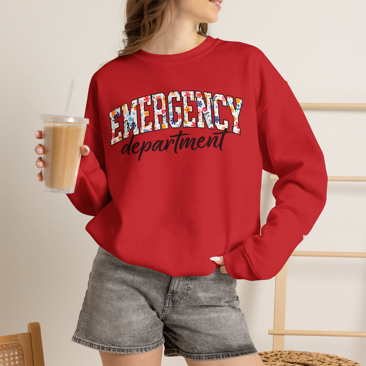 🌺EMERGENCY Department Crewneck