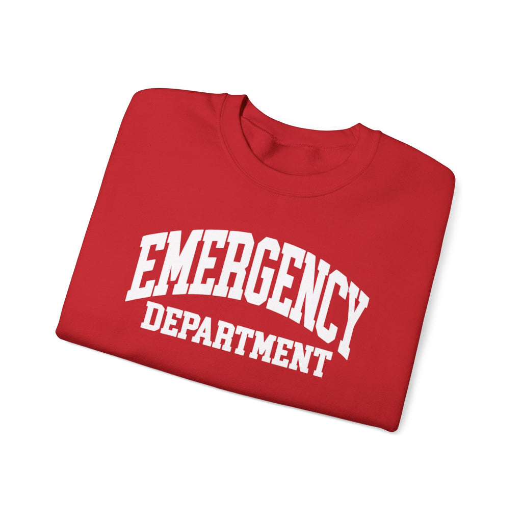 🚑EMERGENCY DEPARTMENT CREWNECK