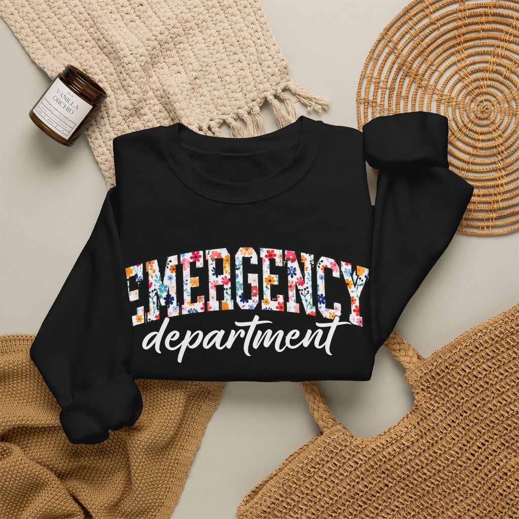 🌺EMERGENCY Department Crewneck
