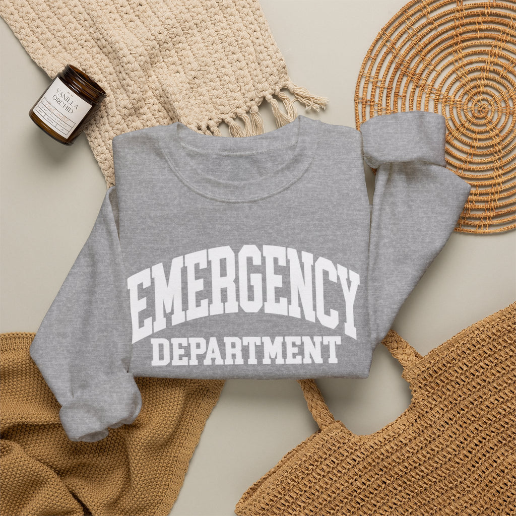 🚑EMERGENCY DEPARTMENT CREWNECK