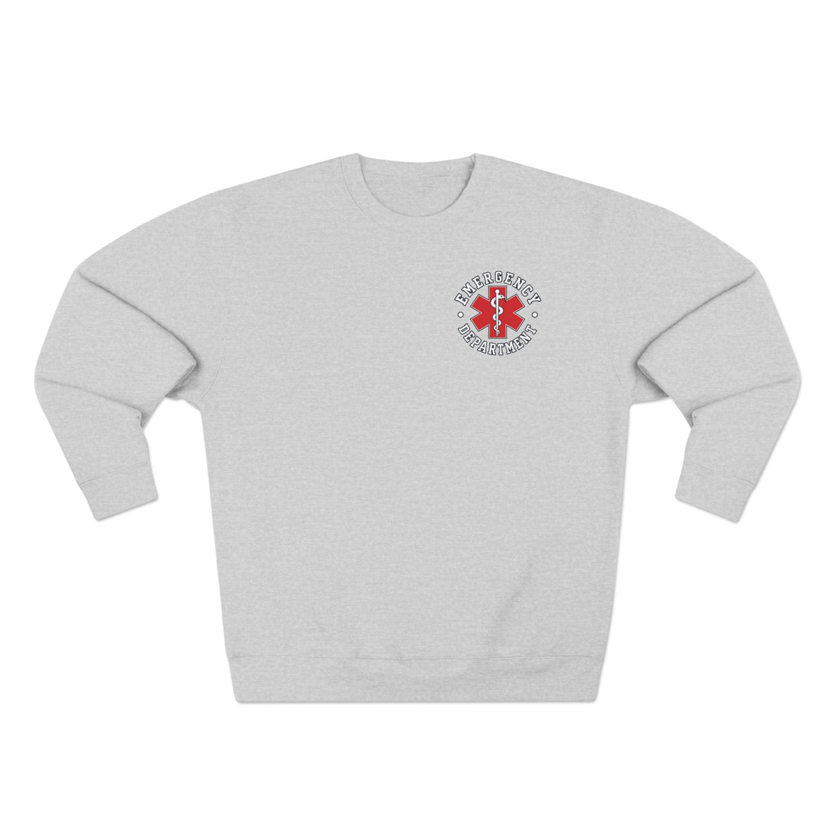 Emergency Department | EMS Medical Emblem Crewneck Sweatshirt